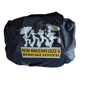 New Orleans Jazz & Heritage Blue and Yellow Rain Poncho